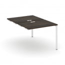 Двойной стол-приставка к опорным тумбам/шкафам CONCEPT CN.DSPR-001 Дуб Мали Белый_18