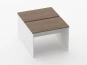 Рабочий модуль Deka ЛДСП каркас 75.125.10 Дуб Верцаска/Белый_42