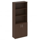 Шкаф высокий широкий (2 низкие двери ЛДСП) NOVA S В.СТ-1.1 Венге Цаво_0