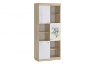 Стеллаж Форсаж MKF-03 Дуб сонома/белый_0