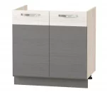 Напольный шкаф под мойку Графит 74.51 Сосна Астрид/Ваниль/Графит_1