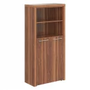 Шкаф с глухими средними дверьми и топом ZENN ZHC 85.6 Орех Даллас_6