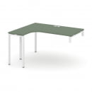 Стол-надставка на опорную тумбу (левый) CONCEPT CN.OSAN-004(L) Дуб Винченцо Белый_28