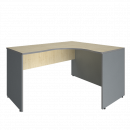 Стол криволинейный правый Riva А.СА-3 Пр Клен/Металлик_7