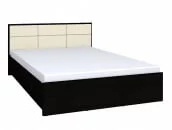 Кровать Люкс 1800 АМЕЛИ 101 с основанием дерево (венге)_2