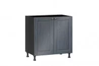 Тумба кухонная 800 Мокка ЛД 274.060.000.128 Черная Дуб фактурный антрацит_5