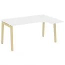 Стол эргономичный левый ONIX WOOD OW.SA-4(R) Белый Бриллиант/Светлый_46