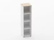 Шкаф 3 узкий открытый Deka 10.16.10 Туя/Белый_16