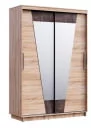 Шкаф-купе Санремо ШК-006 Дуб сонома светлый Ателье темное_1