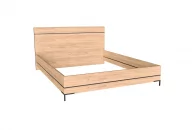 Кровать 1600 Норд ЛД.677.120.000 Дуб золотой/Чёрный_1