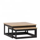 Столы журнальные комплект Техно 16 Дуб Золотой_4