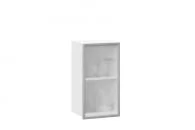 Шкаф кухонный 400 со стеклом (правый) Шервуд ЛД 281.322.000.111 Белый_8