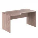 Стол письменный эргономичный левый WCET 149 L Дуб сонома_9
