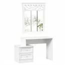 Столик туалетный Джулия с зеркалом ППУ Белый_2