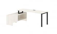 Стол с тумбой EDIS EUCT 19614 Ясень Траун Черный_43