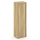 Шкаф высокий узкий левый (высокий фасад ЛДСП) Corner COR.SU-1.9(L) Гикори Песочный_8