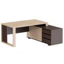 Стол руководителя ACT 1716 R Дуб Девон_3