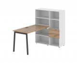 Рабочая станция EDIS ELRST 1113 Дуб Денвер светлый Мокко Белый_8