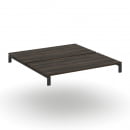 Двойной стол надставка на две опорные тумбы CONCEPT CN.DSN-007 Дуб Мали Черный_16