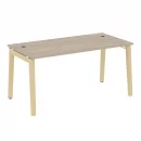 Стол рабочий руководителя ONIX WOOD OW.SRR-4.8 Дуб Аттик/Светлый_70