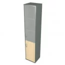 Шкаф СУ-1.2 Л/Пр клен/металлик_45