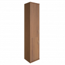 Шкаф высокий узкий левый Riva А.СУ-1.3 Л Орех Гварнери_20