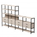 Набор стеллажных систем Everprof EVO №13 Кашемир Черный_8