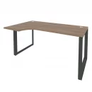 Стол эргономичный левый на О-образном м/к ONIX O.MO-SA-1L Дуб Аризона/Антрацит_16