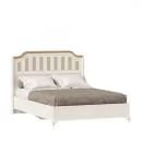 Кровать 1400*2000 Вилладжио ЛД 680.020.000 Алебастр/Дуб золотой_2