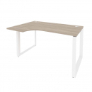 Стол эргономичный левый на О-образном м/к ONIX O.MO-SA-2L Дуб Аттик/Белый_18
