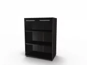 Шкаф со стеклянными дверьми и топом_9