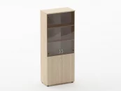 Шкаф высокий со стеклом Twin 16.16.131 Туя_25