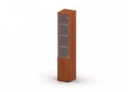 Шкаф комбинированный с замком Танго Ш14-04Rз Орех_6