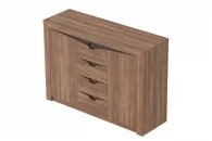 Тумба с ящиками и дверцами Соренто 19 Дуб Стирлинг_1