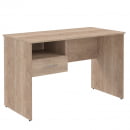 Стол письменный (S-1200) L с левой подвесной тумбой Дуб Сонома Светлый_0