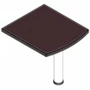 Приставка на опоре В301.1 Бургунди_3