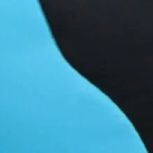 Черный/голубой