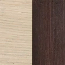 Дуб беленый/венге