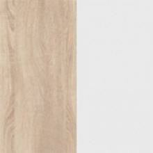 Дуб сонома/Белый