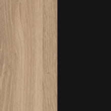 Дуб Денвер светлый/Черный
