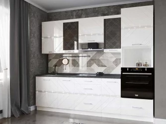 Кухонный гарнитур (ширина 260 см) Бьянка 30