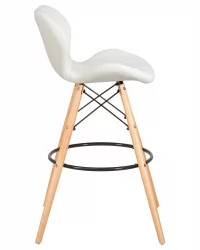 Мягкий стул DOBRIN BUTTERFLY BAR Белый