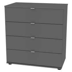 Комод Алиса(К1)856х801х459сторцевойручкой(Графит) / Алиса(K1)856х801х459сторцевойручкой(Графит)