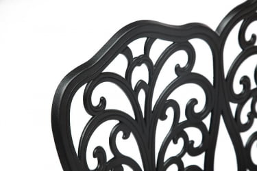 Скамья Secret De Maison Symphonie сплав металла/алюминий, 95х56х92см, черный