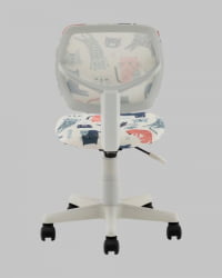 Кресло ЛОЛО Cats пластик белый