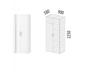 Детский шкаф для одежды Николь 901.13
