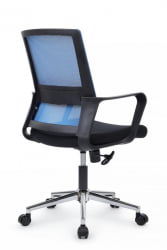 Кресло Минт РCХ М1029МБЕ Синий/Черный / Mint RCH M1029MBE