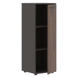 Шкаф-колонка с глухой средней дверью ЕДИС ЕМCС 42.1 Дуб Денвер темный Мокко Мокко / EDIS EMCS