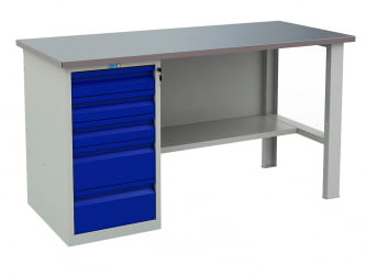 Верстак Профи (№601) ВТ160.ВД5/Ф1.000 / Profi WT160.WD5/F1.000