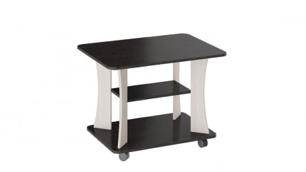 Журнальный столик на колесиках Тип 8 Венге Цаво-дуб Белфорт